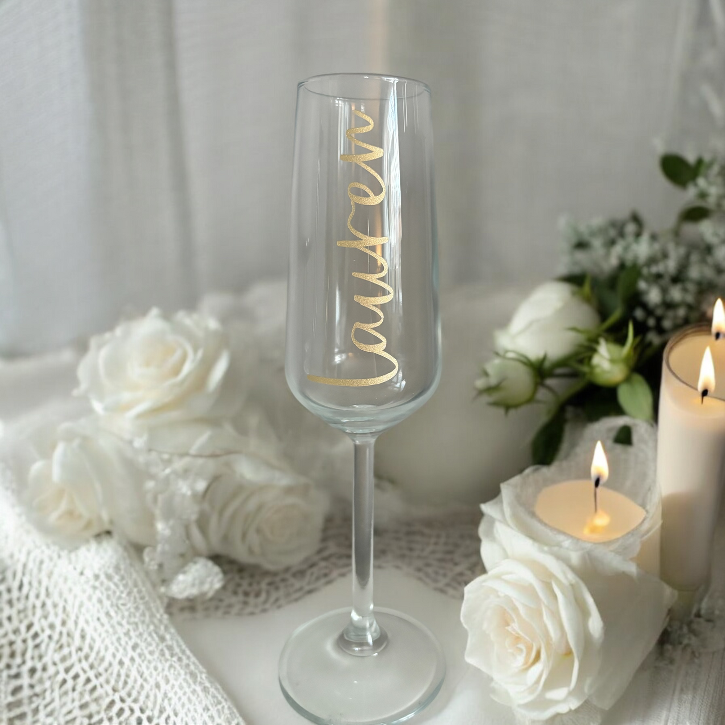 Personalised Champagne Flute