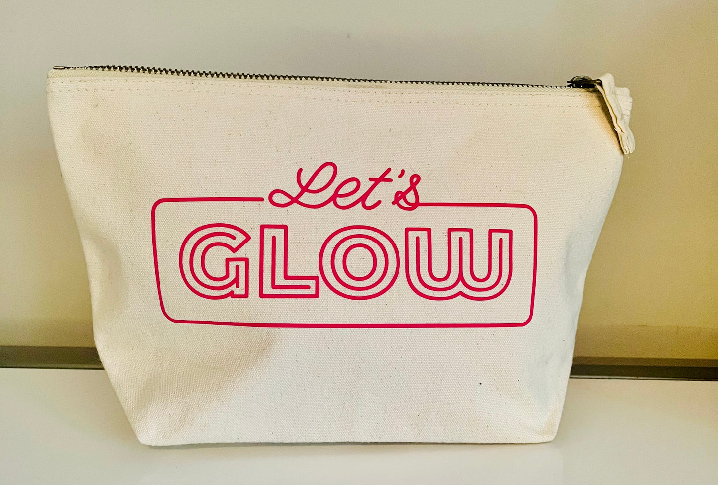 Let Glow Make Up Bag