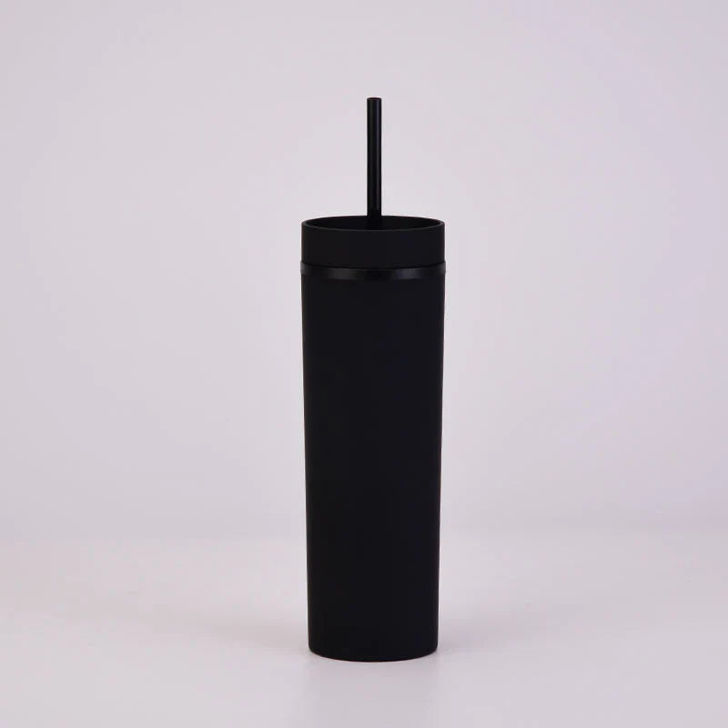 Skinny Tumbler Scroll Design