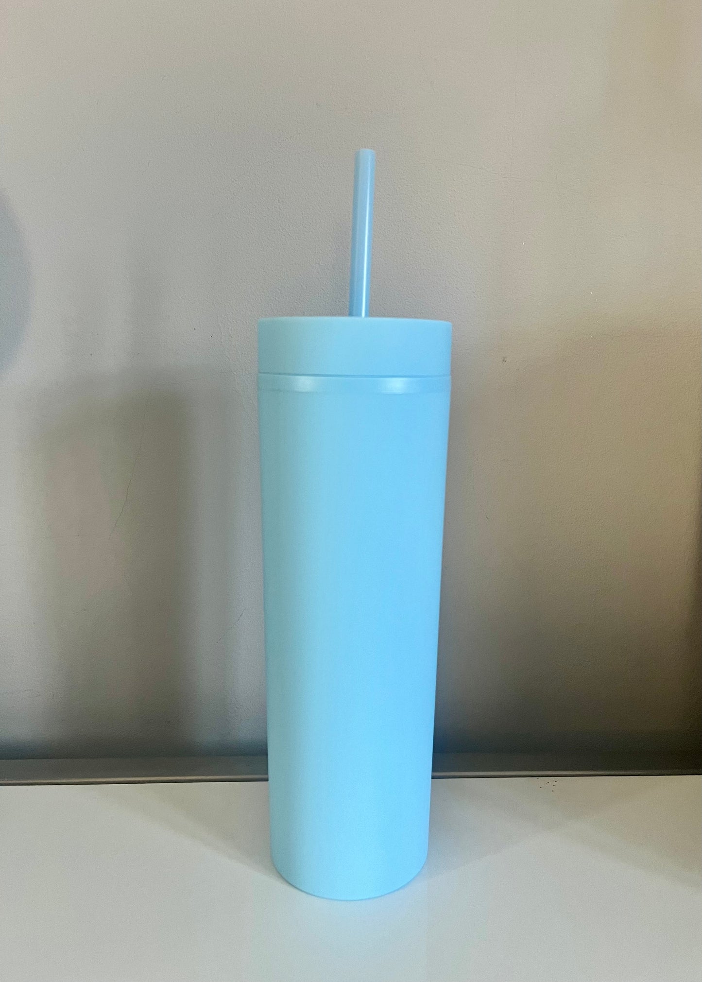 Skinny Tumbler Scroll Design